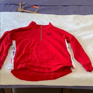 PINK by vs red medium sweatshirt